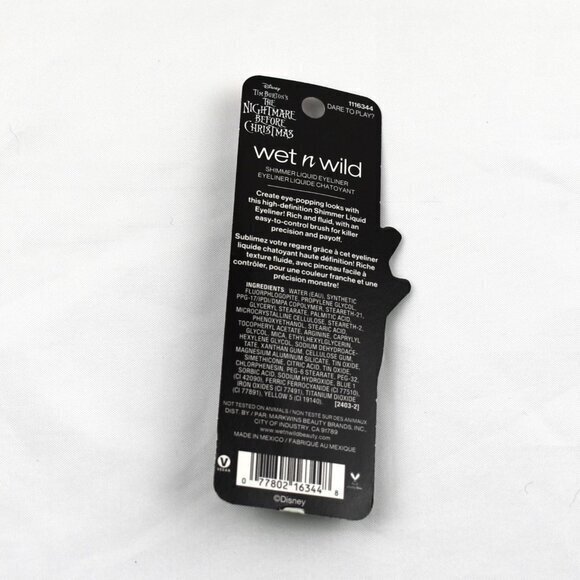 Wet n Wild Disney The Nightmare Before Christmas Dare to Play Liquid Eye Liner - Picture 2 of 2